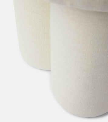 Taburete Big Foot Stool de lino | 101 Copenhagen