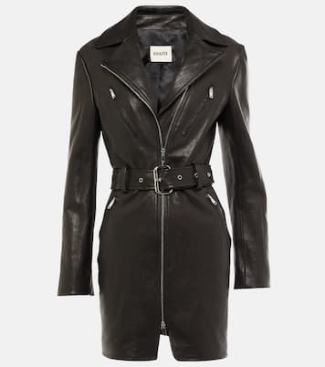 Robe Nuelle en cuir | Khaite