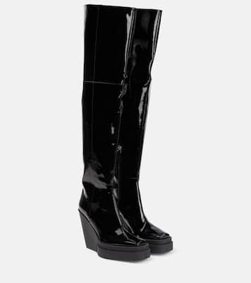 Botas mosqueteras Gia 31 de charol | Gia Borghini