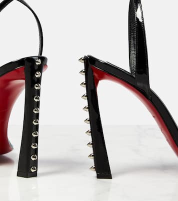 Sandales Condorapik Queen 100 en cuir verni | Christian Louboutin