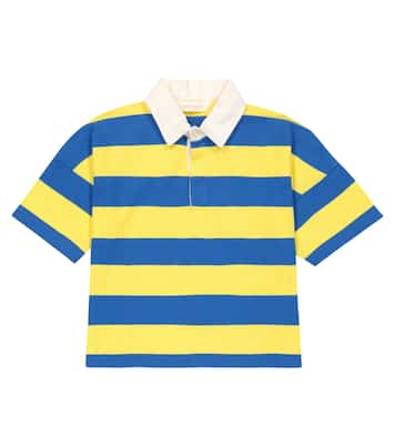 Polo a righe in cotone | Palm Angels Kids