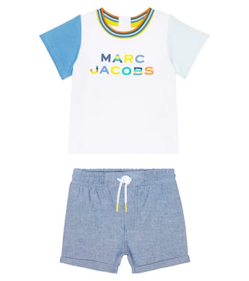 Baby - T-shirt e shorts in jersey di cotone | Marc Jacobs Kids