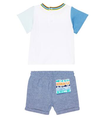Baby - T-shirt e shorts in jersey di cotone | Marc Jacobs Kids
