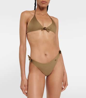 Top de bikini triangular | Loro Piana