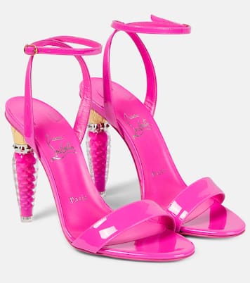 Sandalen Lipgloss Queen aus Lackleder | Christian Louboutin