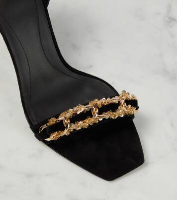 Sandales Uma en daim à ornements | Balmain