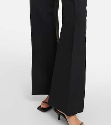 Pantalon ample Banton en laine mélangée | Khaite