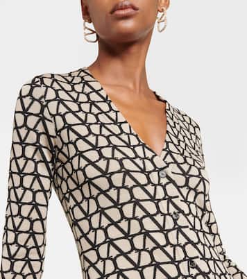 Toile Iconographe wool cardigan | Valentino