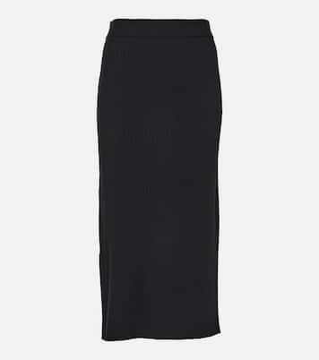 Leisure - Gonna midi Orosei in maglia | Max Mara