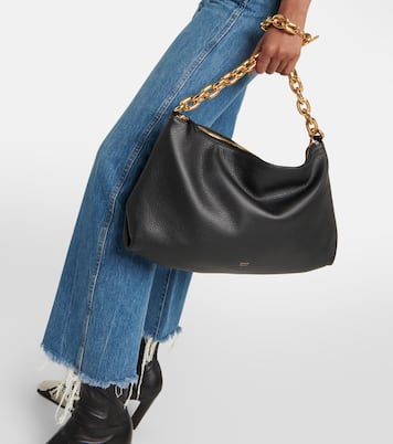 Olivia Medium leather shoulder bag | Khaite