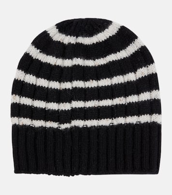 Berretto in cashmere a righe | Balmain