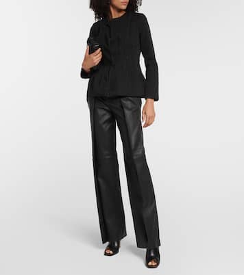 Pantaloni Alyssa in pelle | Stouls