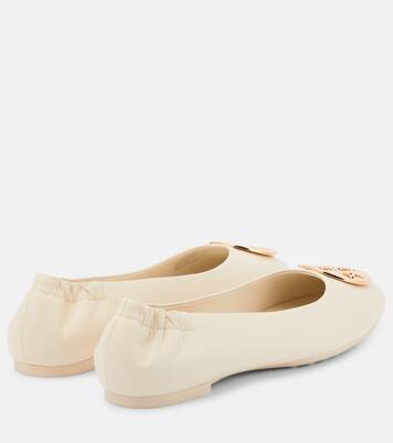 Claire leather ballet flats | Tory Burch