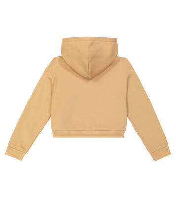 Sudadera en mezcla de algodón con logo | Dolce&Gabbana Kids