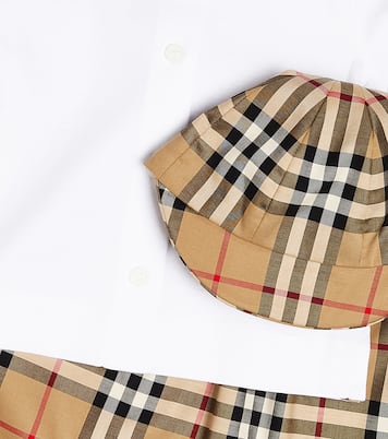 Baby Set aus Hemd, Hose und Hut | Burberry Kids