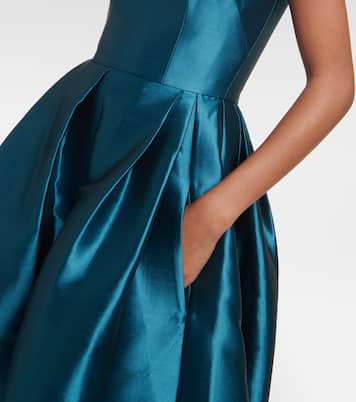 Midikleid aus Faille | Alex Perry