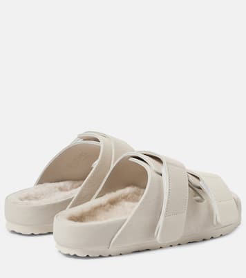 x Tekla Uji suede slides | Birkenstock 1774