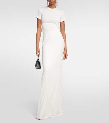 Cropped-Top aus Jersey | Entire Studios