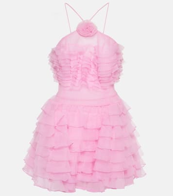 Florian ruffled organza minidress | Staud