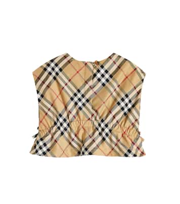 Bébé – Top Burberry Check en coton | Burberry Kids