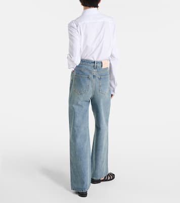 High-Rise Wide-Leg Jeans | Loewe