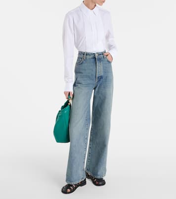 High-Rise Wide-Leg Jeans | Loewe