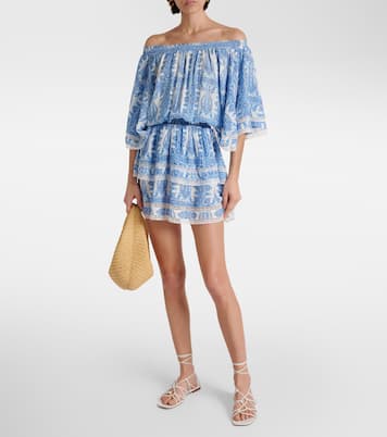 Miniabito Micha con scollo bardot | Melissa Odabash