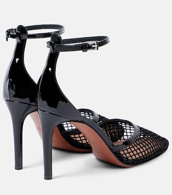 Pumps in mesh con pelle | Alaïa