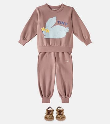 Felpa Rabbit in cotone con stampa | Tinycottons