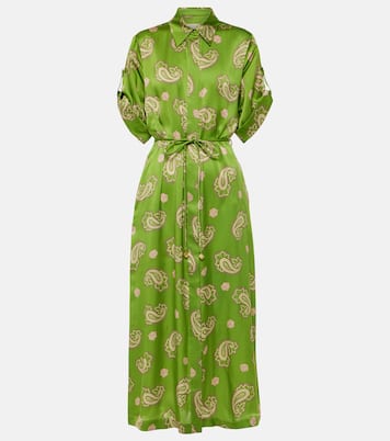 Hemdblusenkleid Dice aus Seide | Alémais