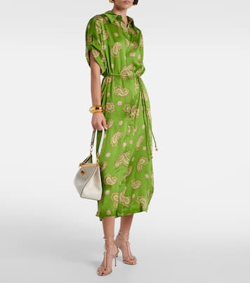 Hemdblusenkleid Dice aus Seide | Alémais