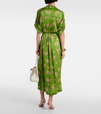 Hemdblusenkleid Dice aus Seide | Alémais