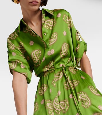 Hemdblusenkleid Dice aus Seide | Alémais