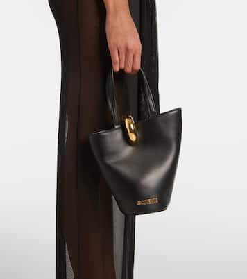 Sac seau Le Bambola Small en cuir | Jacquemus
