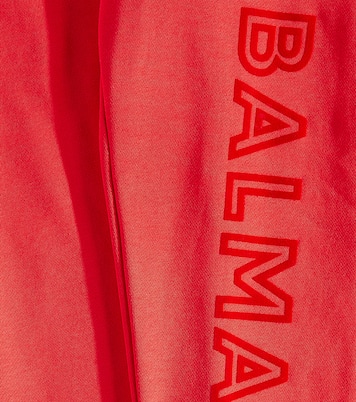 Pantalones deportivos de algodón | Balmain Kids