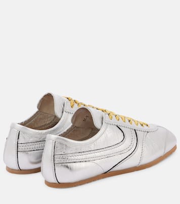 Sneakers in pelle metallizzata | Dries Van Noten