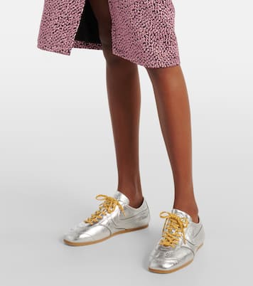 Sneakers in pelle metallizzata | Dries Van Noten