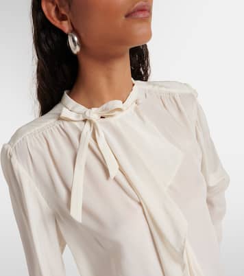 Bluse Utah aus Seiden-Crêpe | Isabel Marant