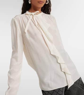 Bluse Utah aus Seiden-Crêpe | Isabel Marant
