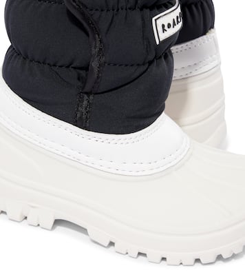 Logo fleece-lined snow boots | Roarsome