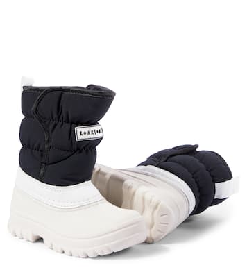 Logo fleece-lined snow boots | Roarsome