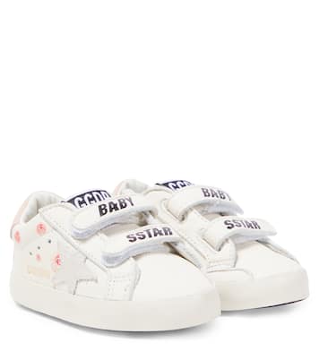 Bébé – Baskets School en cuir | Golden Goose Kids