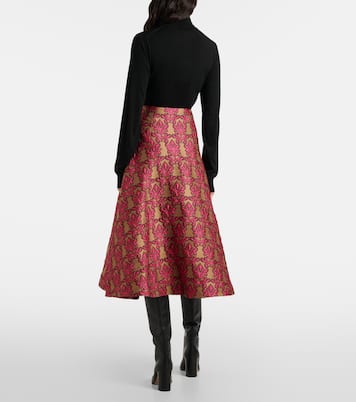 Jupe midi Janis en coton | La DoubleJ