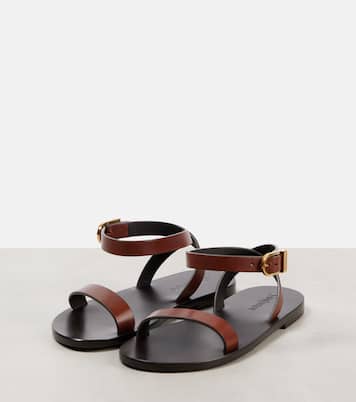 Sandales Sahara en cuir | Saint Laurent