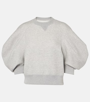 Top in jersey di misto cotone | Sacai