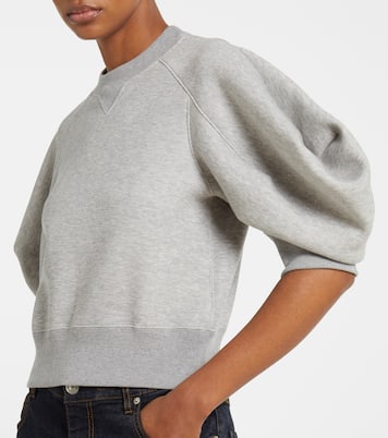 Top in jersey di misto cotone | Sacai