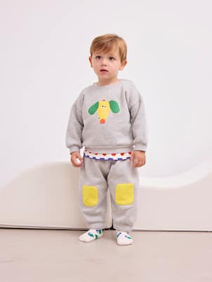 Bebé - sudadera Happy Dog de algodón | Bobo Choses