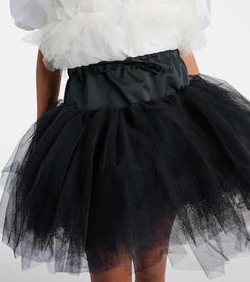 Minigonna in tulle a balze | Simone Rocha