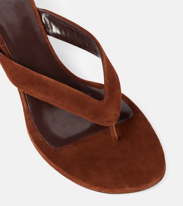 Suede thong sandals | Le Monde Béryl