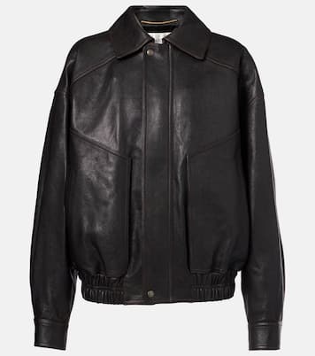 Bomber in pelle | Saint Laurent